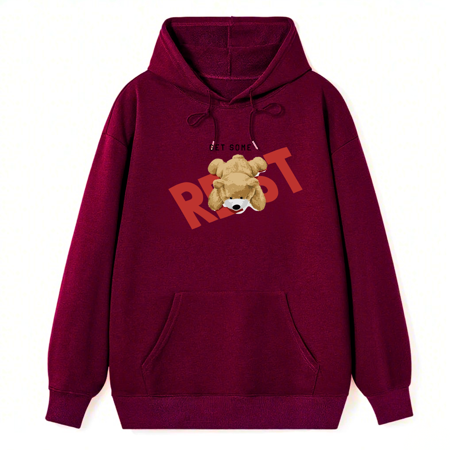 Rest Bear Cartoon Classic Hoodie - Image 3