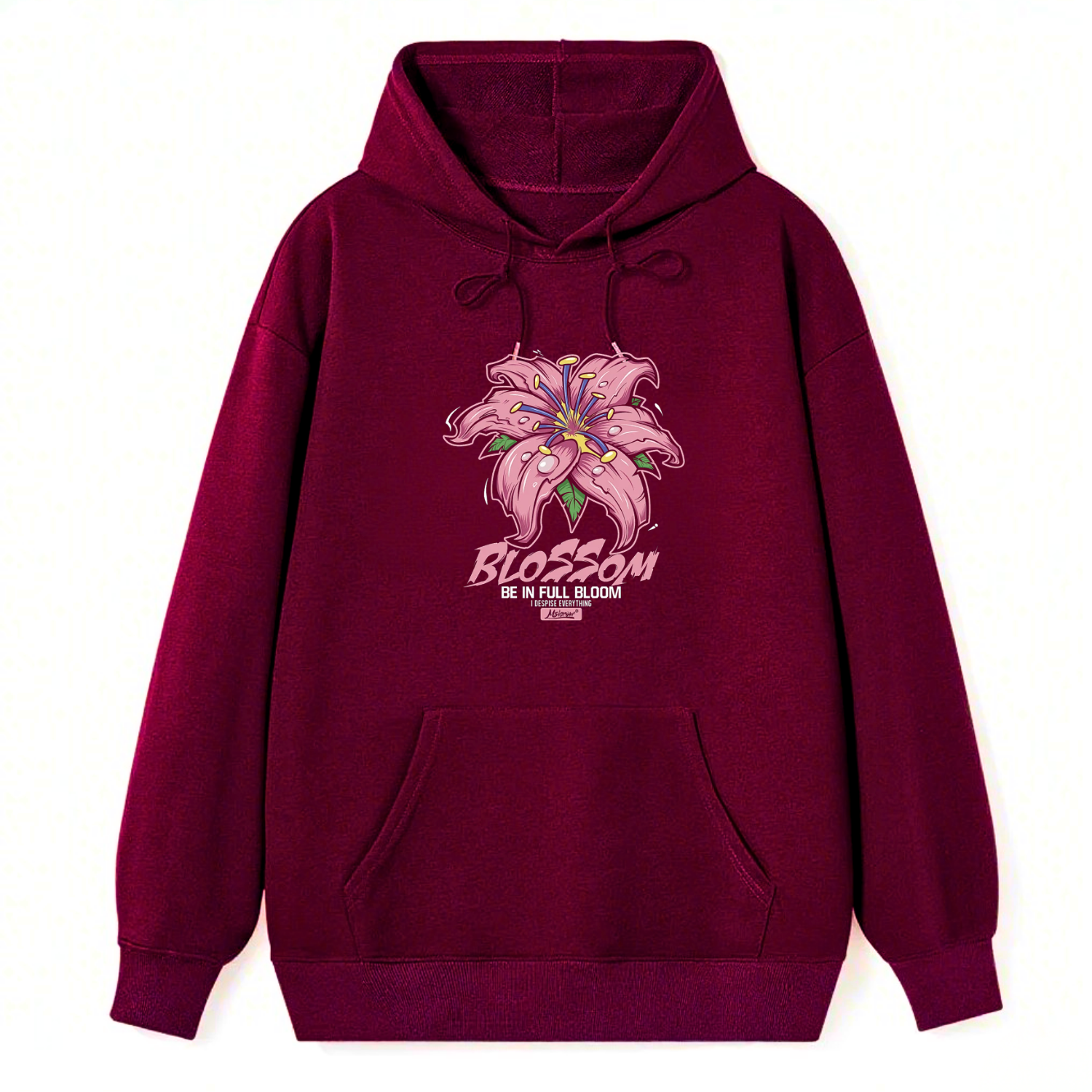Blossom Lily Floral Classic Hoodie