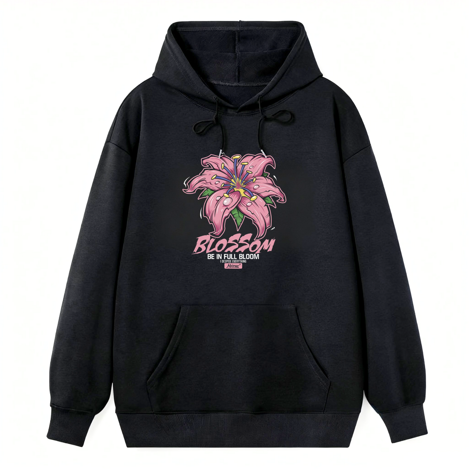 Blossom Lily Floral Classic Hoodie - Image 4