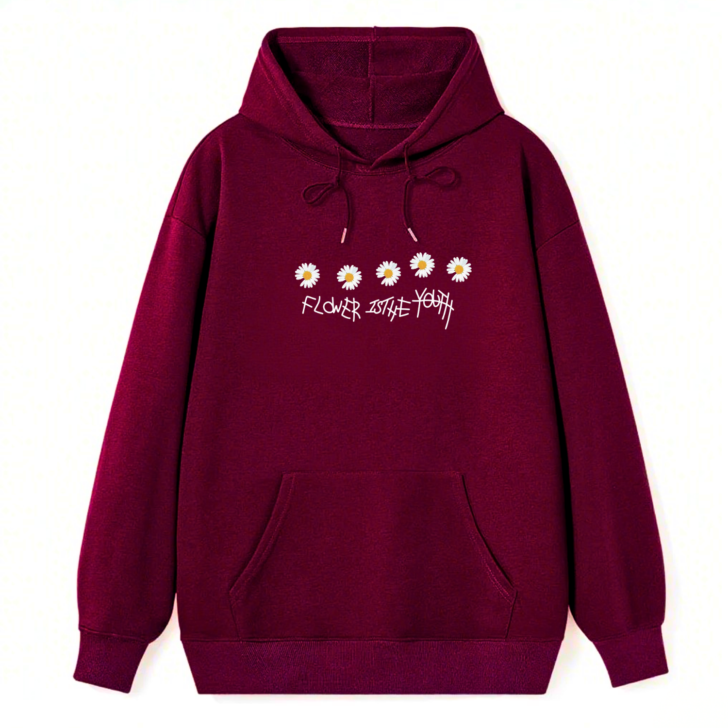 Daisy Flower Youth Classic Hoodie - Image 3