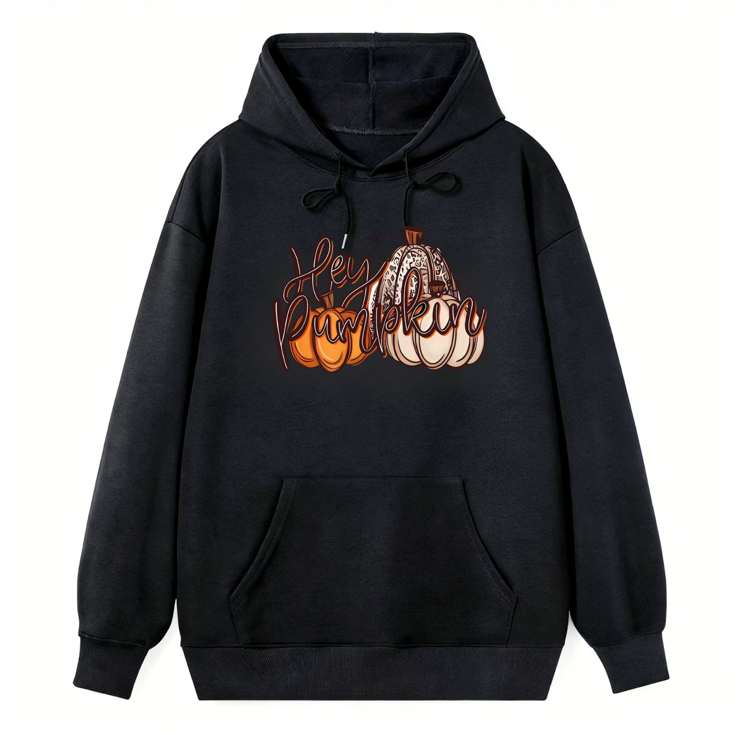 Hey Pumpkin Thanksgiving Classic Hoodie - Image 3