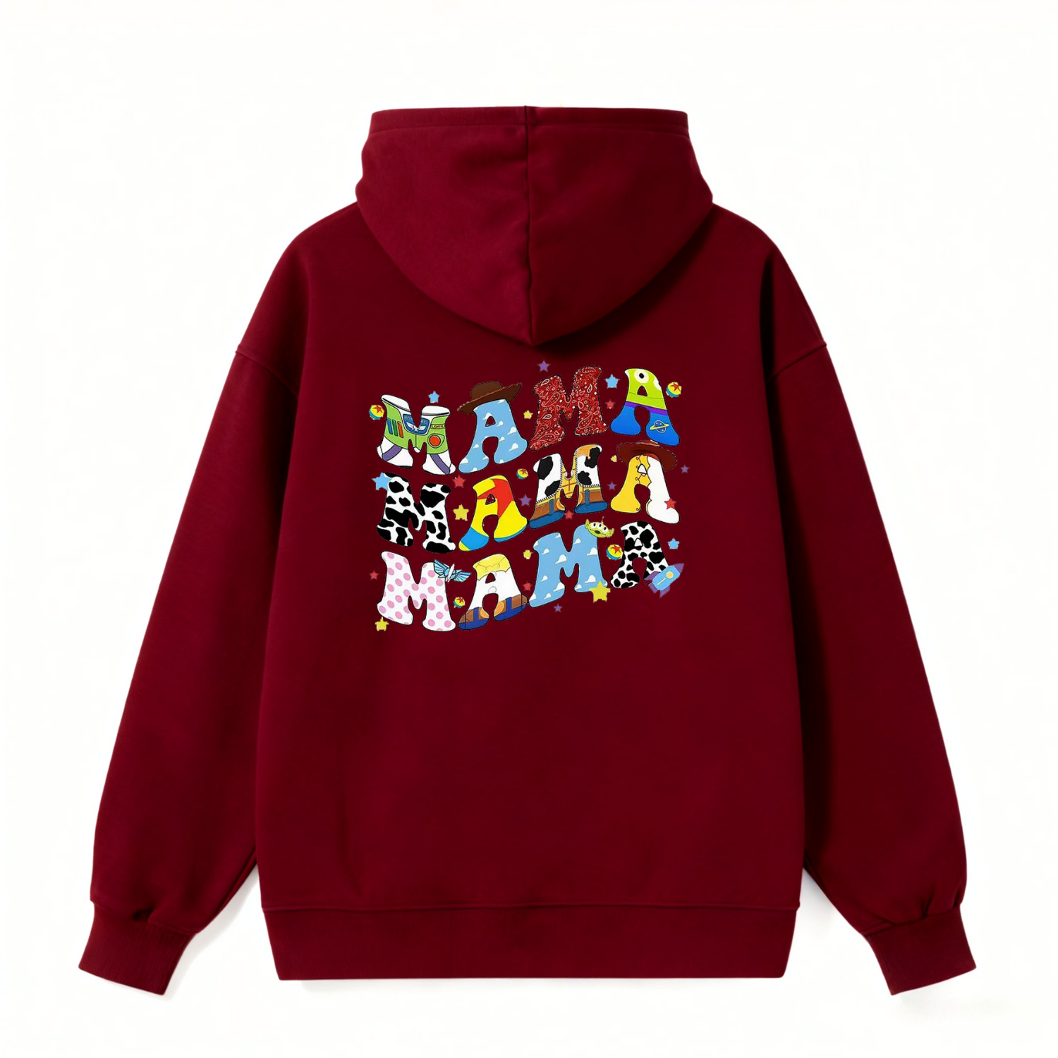 Mama Collage Cartoon Classic Hoodie
