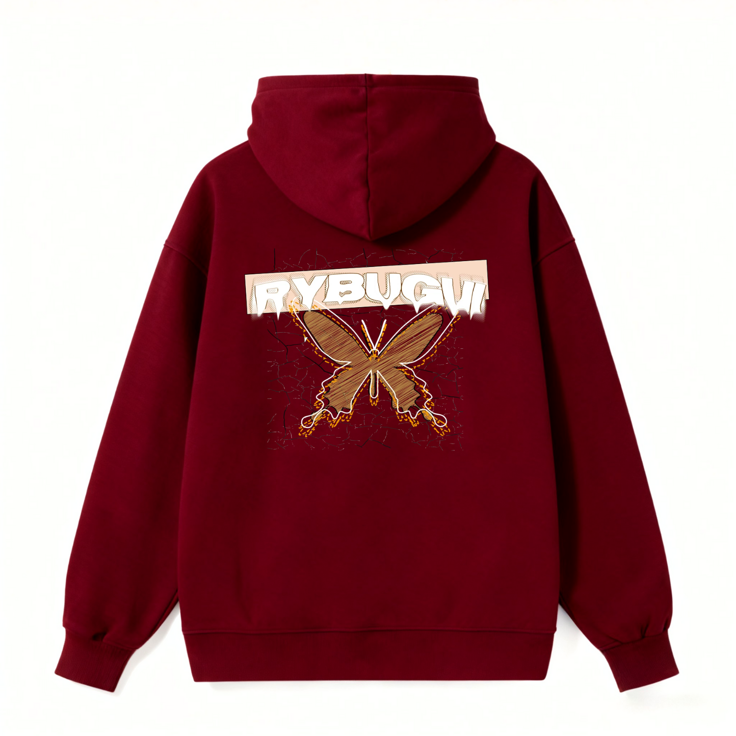 RYBUGUI Butterfly Retro Classic Hoodie - Image 3