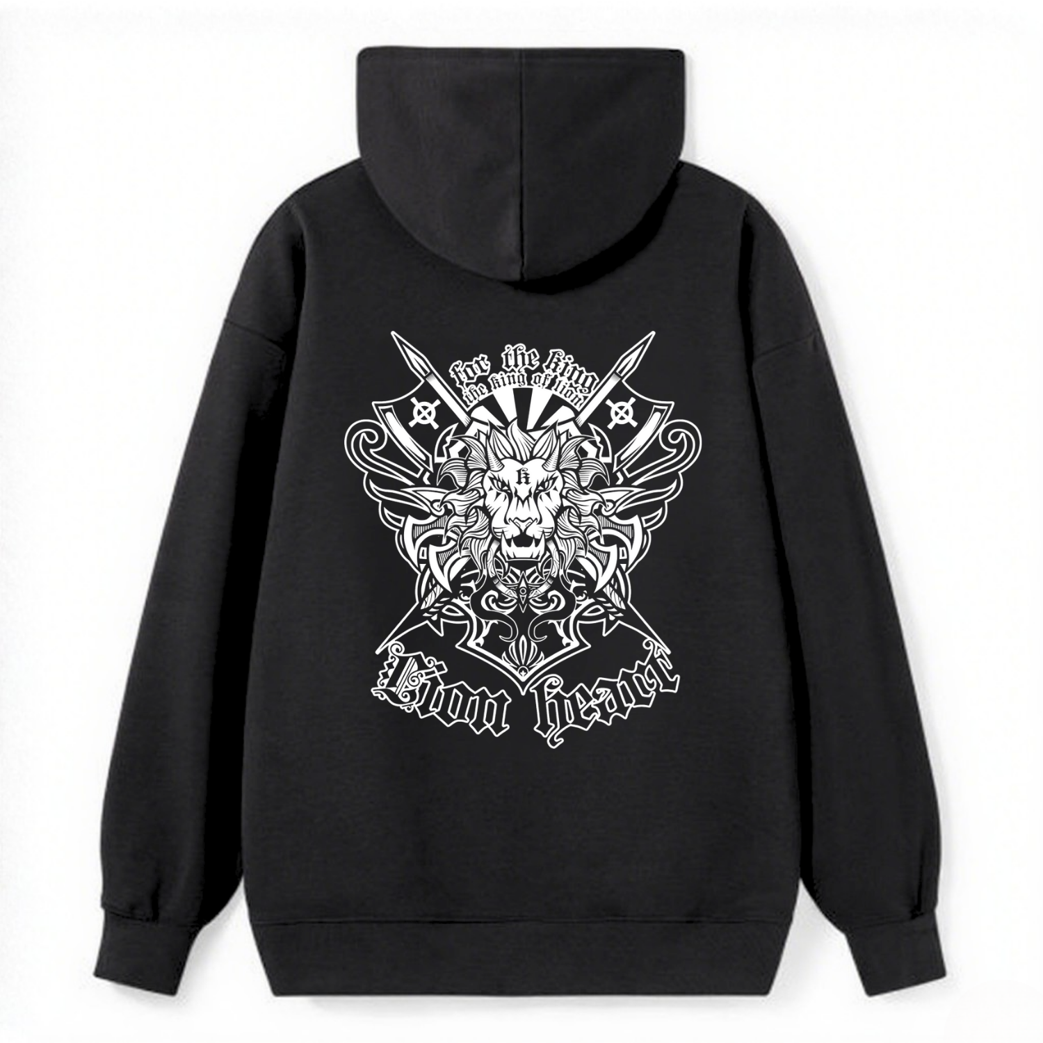 Lion Heart Gothic Classic Hoodie