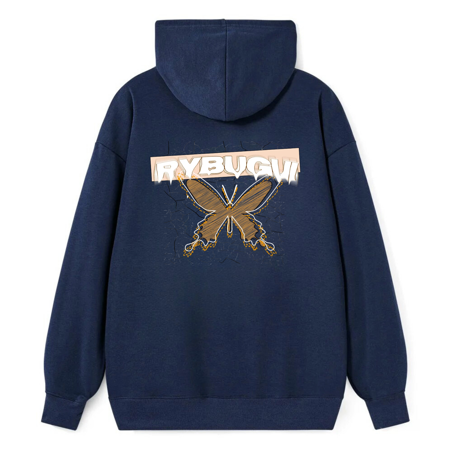 RYBUGUI Butterfly Retro Classic Hoodie - Image 4
