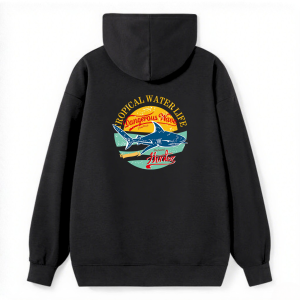 Shark Tropical Water Life Classic Hoodie