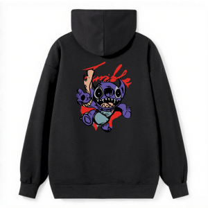 Stitch Trouble Punk Classic Hoodie